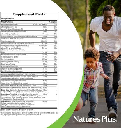 NaturesPlus His Journey - Men's Multivitamin - 30 Tablets
