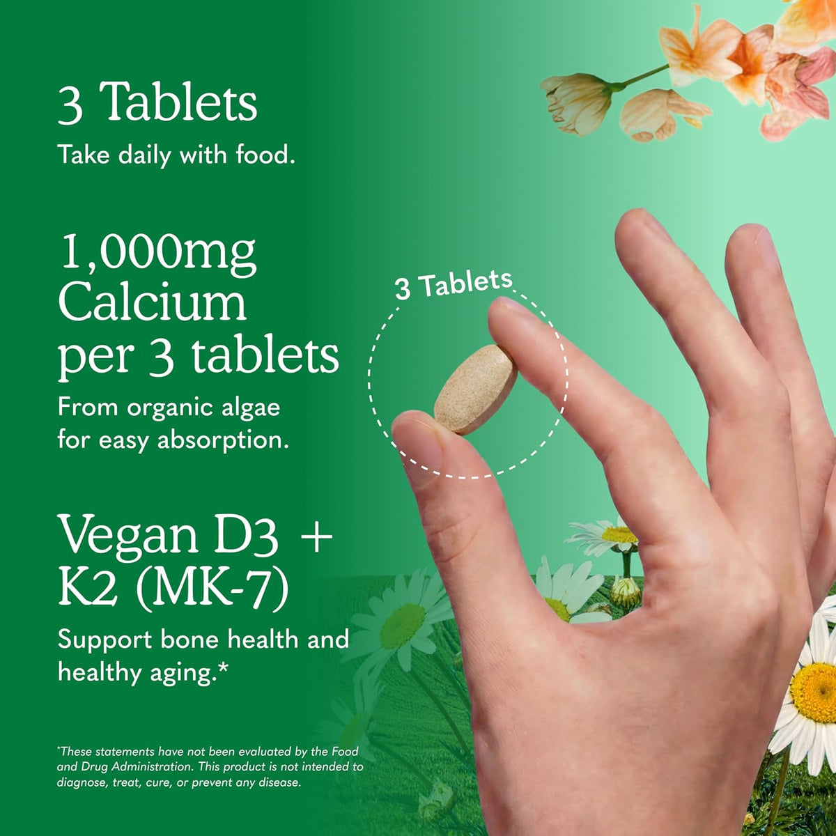 Garden of Life Calcium Supplement with – Whole food blend: Over 20 organic fruits and vegetables provide – Image 5