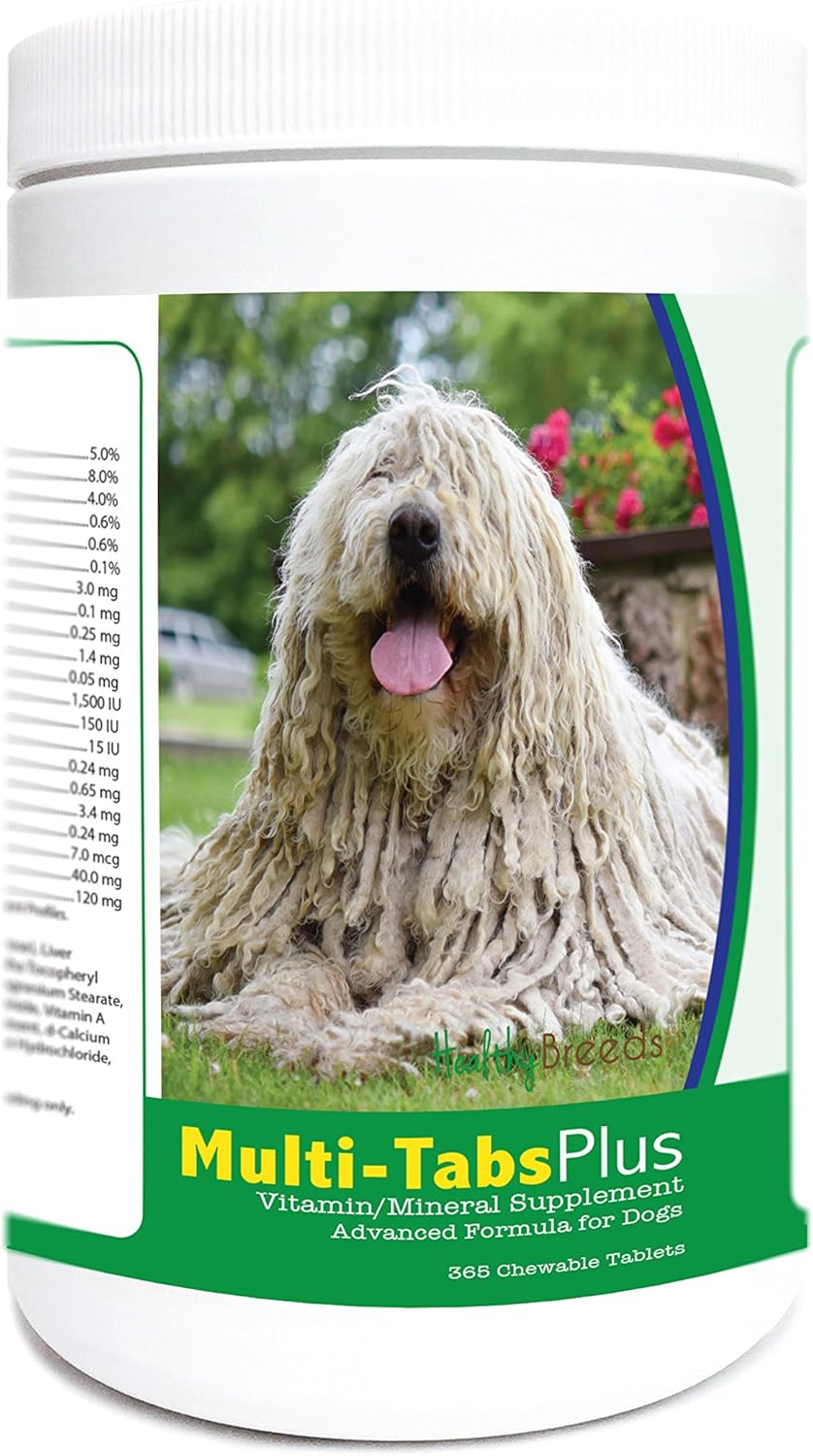 Healthy Breeds Komondorok Multi-Tabs Plus Chewable Tablets 365 Count - görsel 1