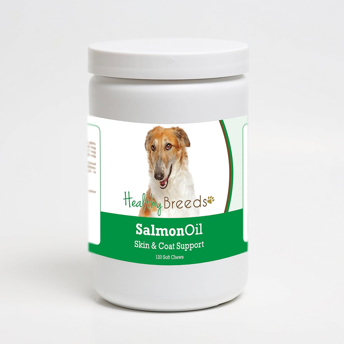 Healthy Breeds Borzois Salmon Oil Soft Chews 120 Count - görsel 1