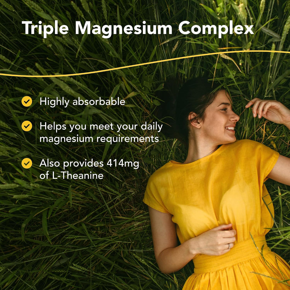 North American Herb & Spice PurelyMin - Magnesium Complex with L-Theanine - 90 Vegi Capsules - görsel 2