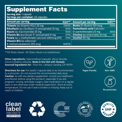 Puori Pure Energy Vitamin B-Complex