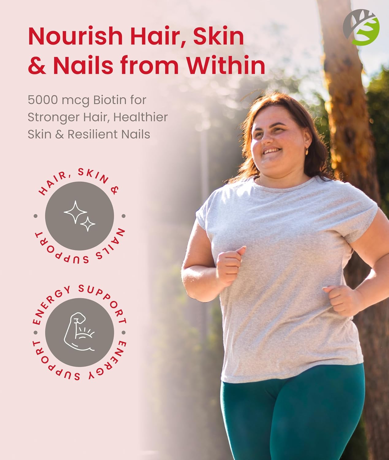 BariSlim Bariatric Biotin Gummies - 5000 mcg for Hair, Skin and Nails - 90 Fruit Chews - görsel 7