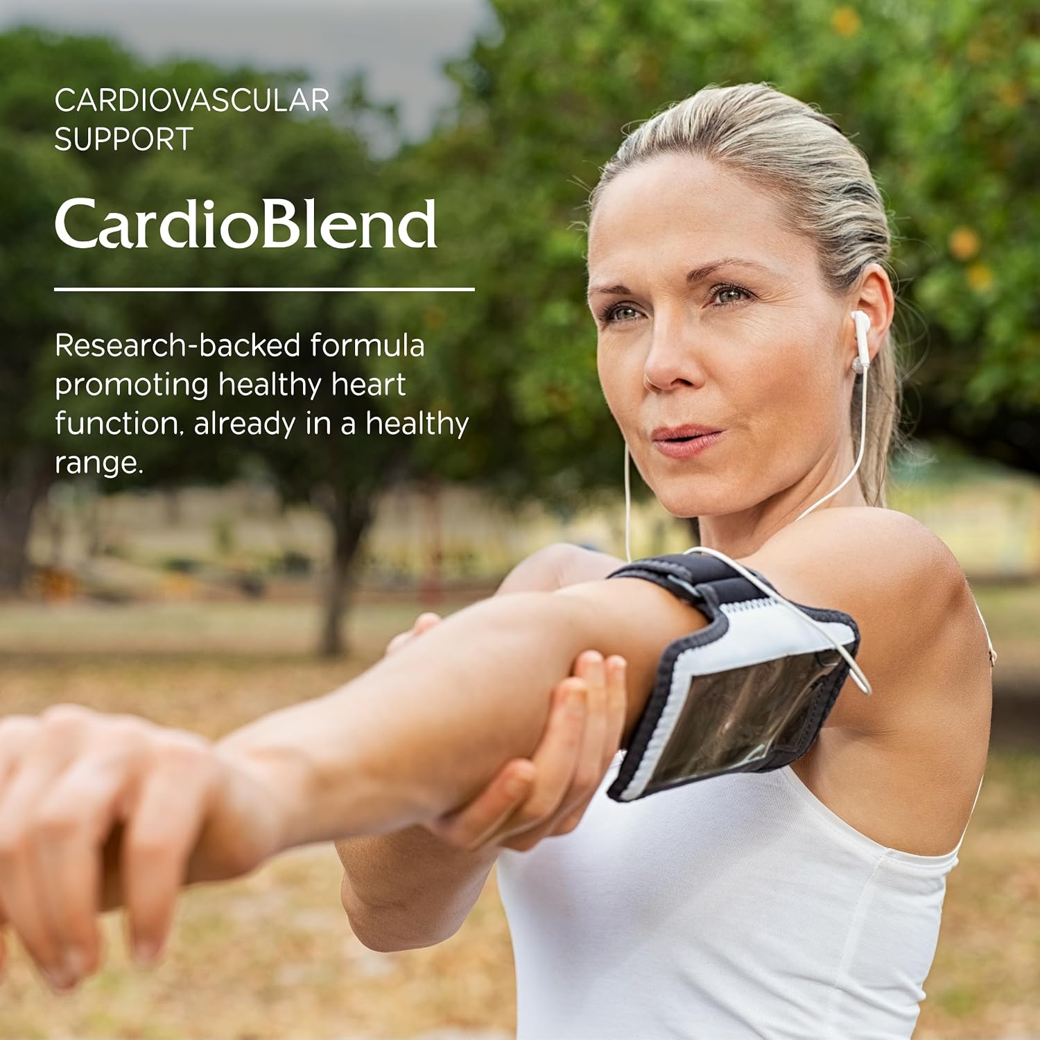 Vitanica CardioBlend – Cardiovascular Support, Vegan, 120 Capsules - görsel 3