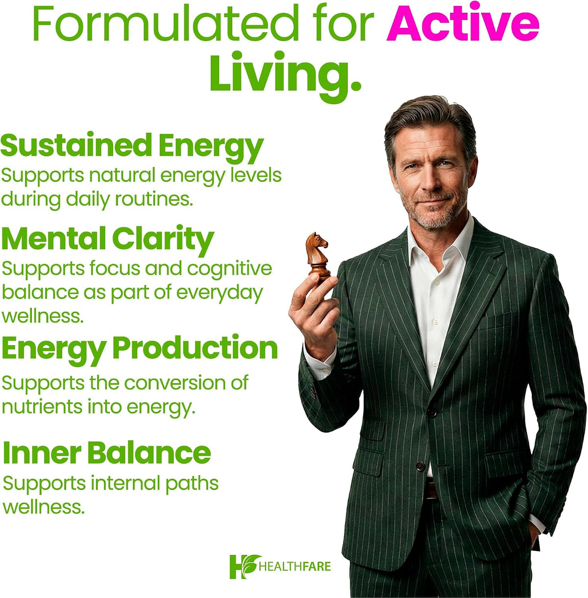 Healthfare Vitamin B1 100mg – Thiamine Supplement, 60 Capsules - görsel 6