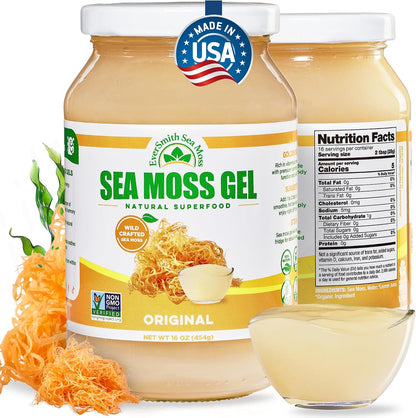 Wildcrafted Irish Sea Moss Gel - Unflavoured (454 g)