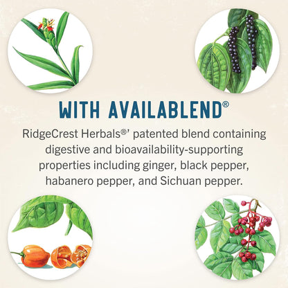RidgeCrest Herbals Hair ReVive – Nutritional Hair Supplement for Women with Biotin, Vitamin C, Zinc & Copper