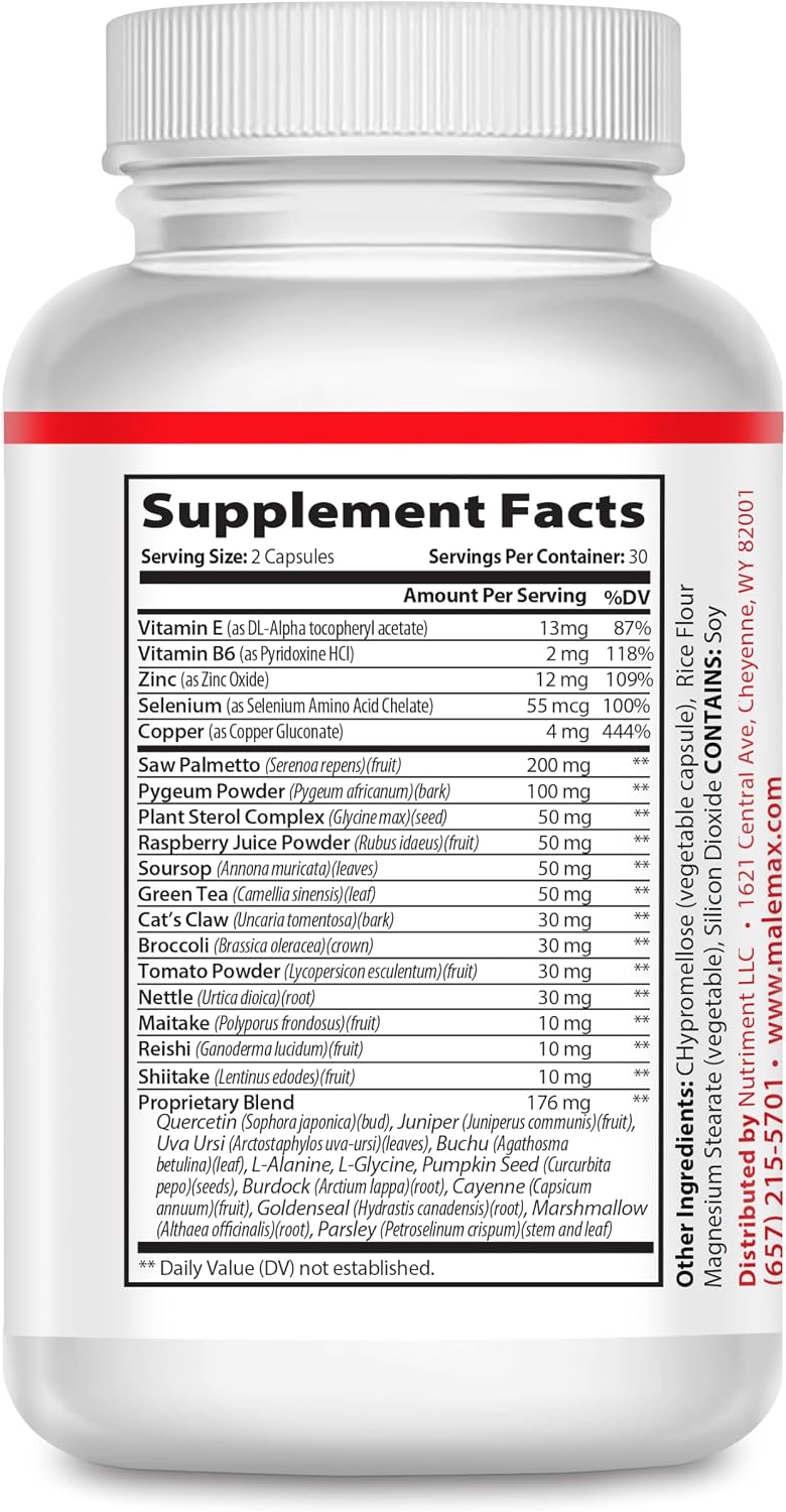 Ejacumax Vitality - Male Prenatal Vitamins - Fertility Formula - Semen Volume Enhancer - 60 Capsules - görsel 2