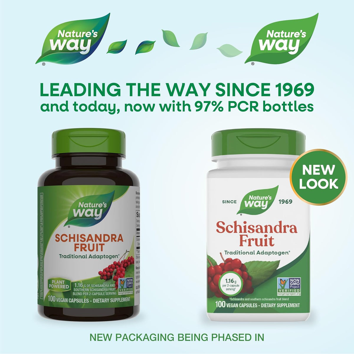 Nature's Way Schisandra Fruit, Traditional Adaptogen*, Vegan, Non-GMO Project Verified, 100 Capsules - görsel 2