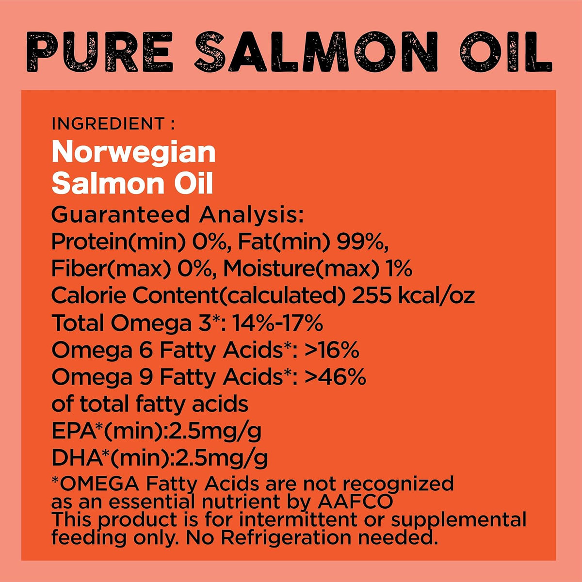 Nature's Diet Norwegian Salmon Oil for Dogs & Cats – Natural Omega-3 Supplement, 946 ml - görsel 3