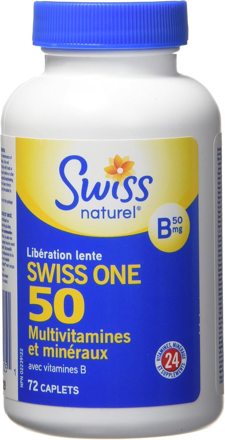 Swiss Natural Swiss One 50 Timed Release Multi Vitamin & Mineral with B Complex - görsel 2