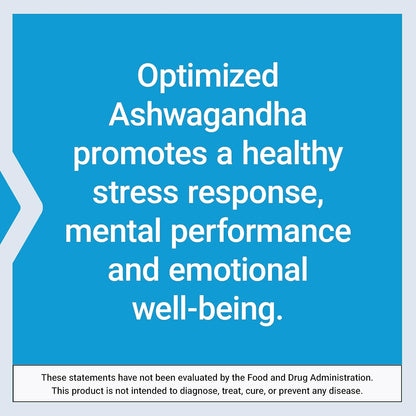 Life Extension Optimised Ashwagandha - Stress Management Supplement