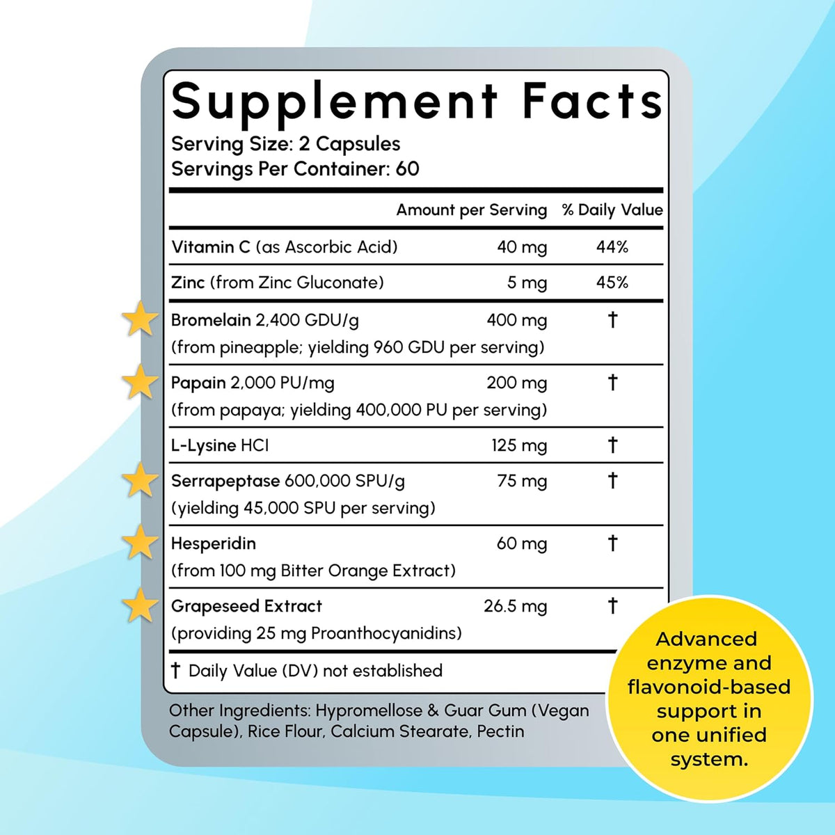 Kuratonics Float-Away: Eye Clarity Supplement with Enzymes & Nutrients (120 Tablets) - görsel 6