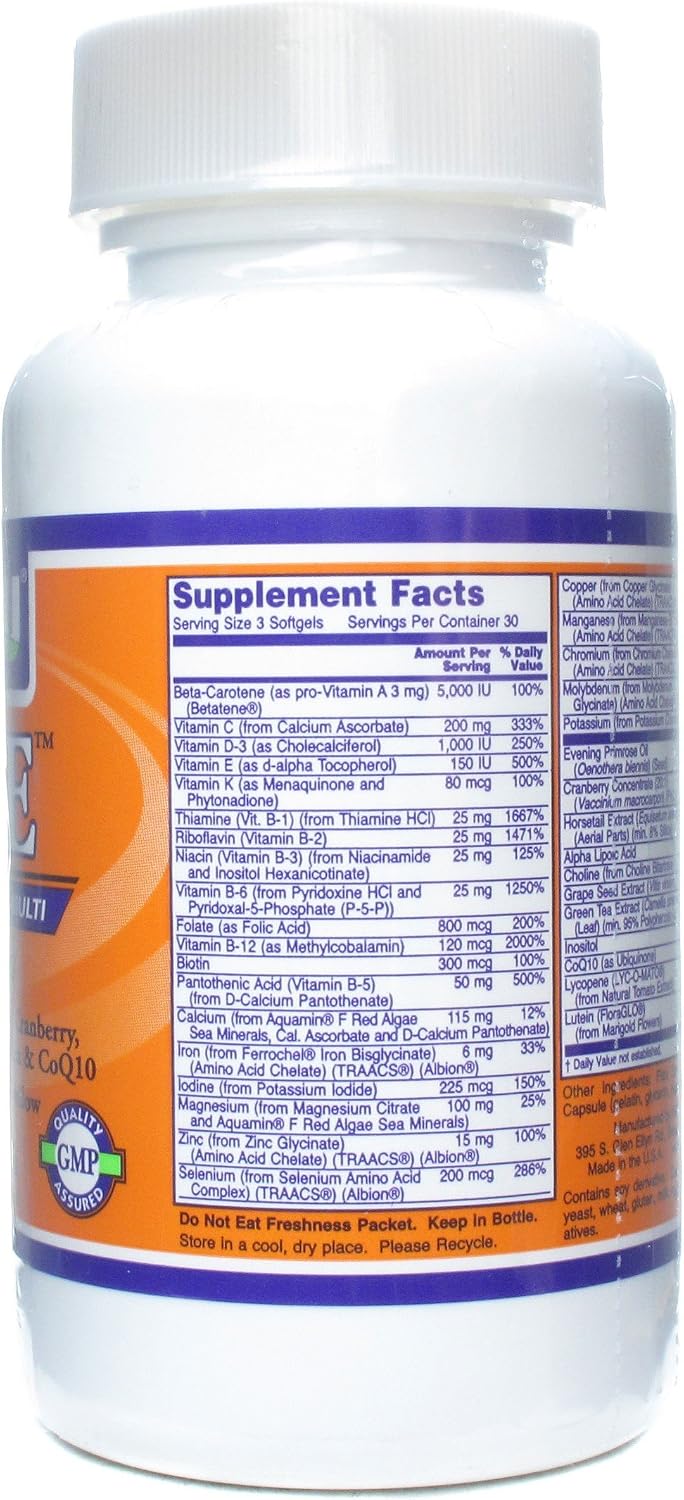 NOW Foods Eve Women's Multiple Vitamin 90 Softgels (Pack of 2) - görsel 3