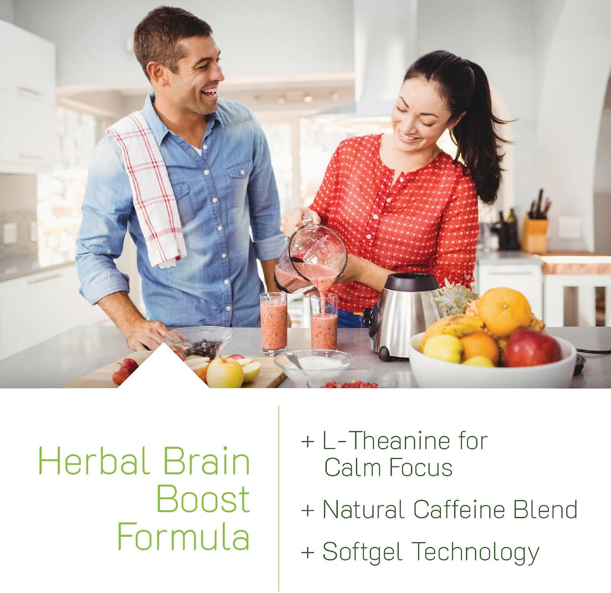 Irwin Naturals Brain Awake Focus & Concentration | Mental Clarity & Cognitive Performance Support | Bacopa + AlphaWave L-Theanine | 60 Liquid Soft-Gels - görsel 4