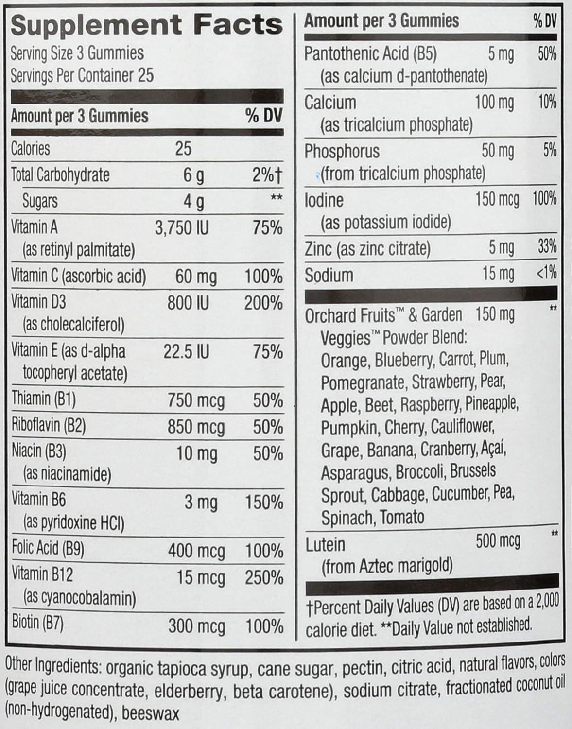 Nature's Way Alive! Women's 50+ Multivitamin Gummy, 75 Gummies - görsel 3