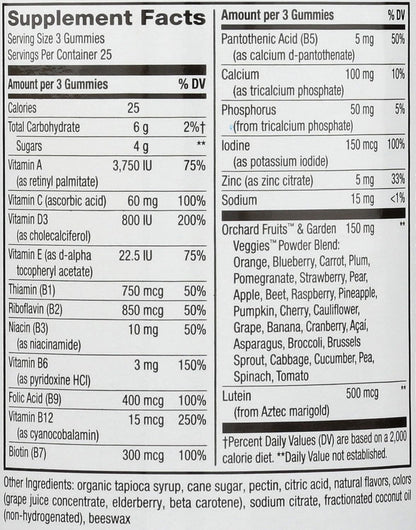 Nature's Way Alive! Women's 50+ Multivitamin Gummy, 75 Gummies