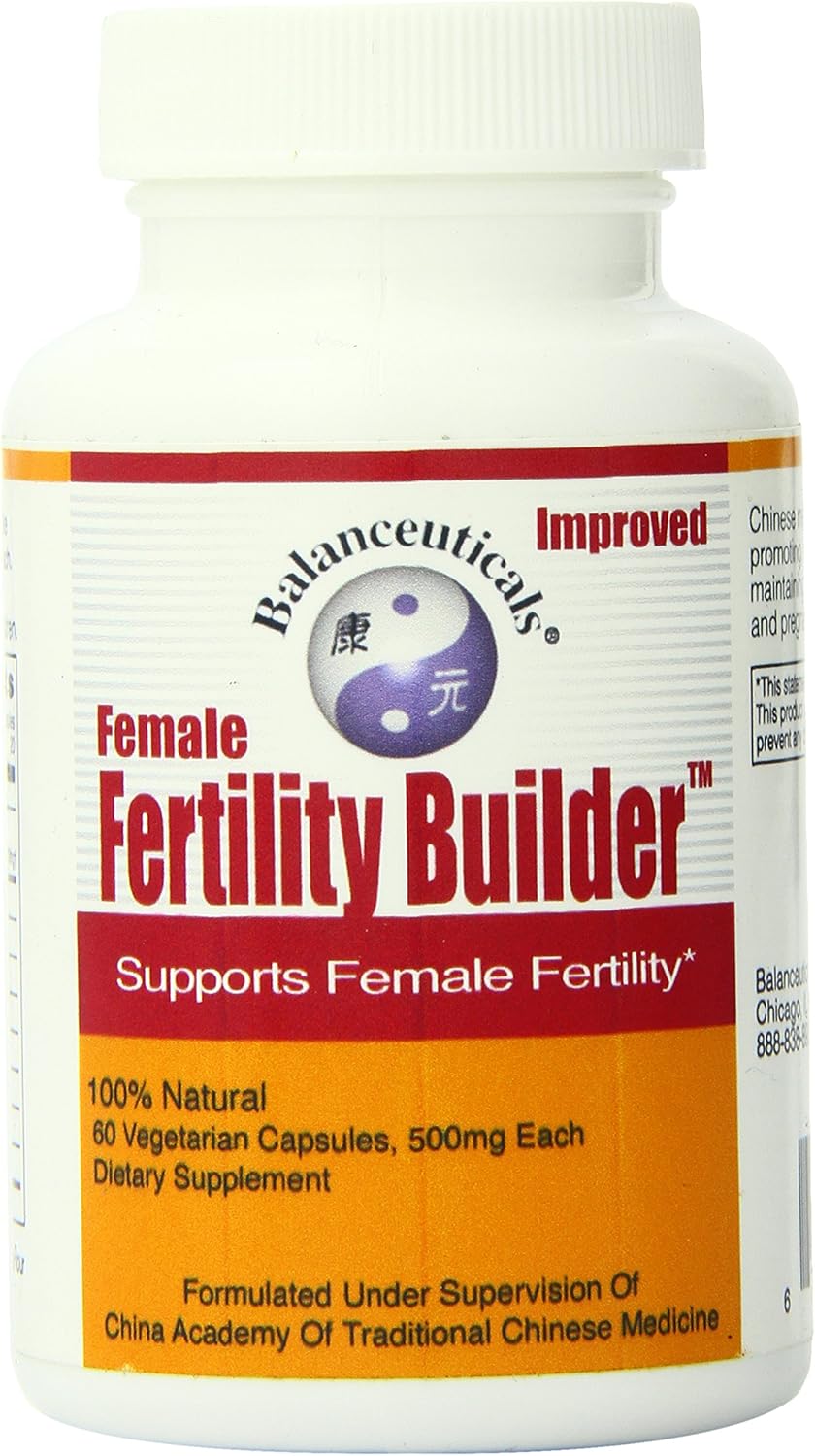 Female Fertility Builder Supplement, 60 Capsules - görsel 1