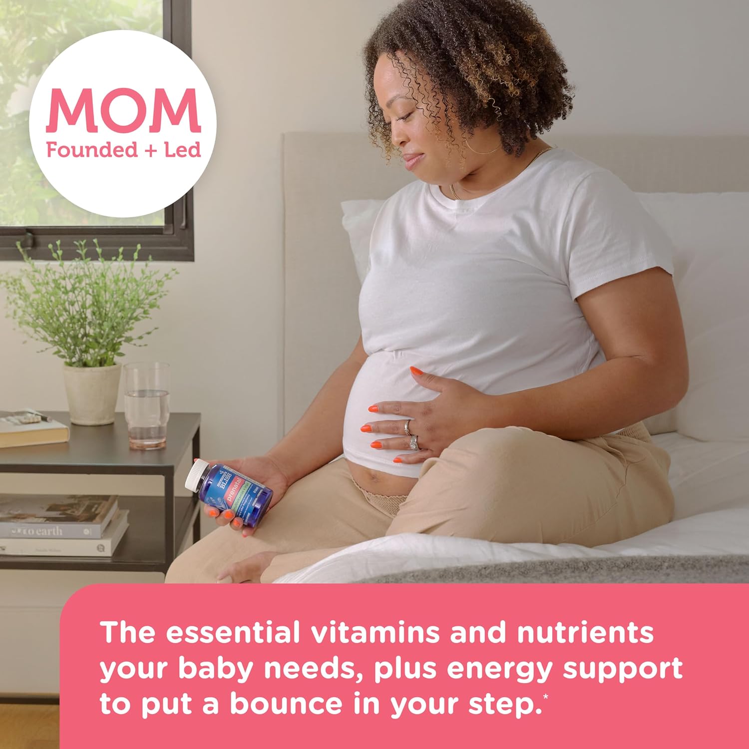 Mommy's Bliss Prenatal Multivitamin with Iron and Folic Acid – Vegan, Gluten-Free, 45 Servings - görsel 4