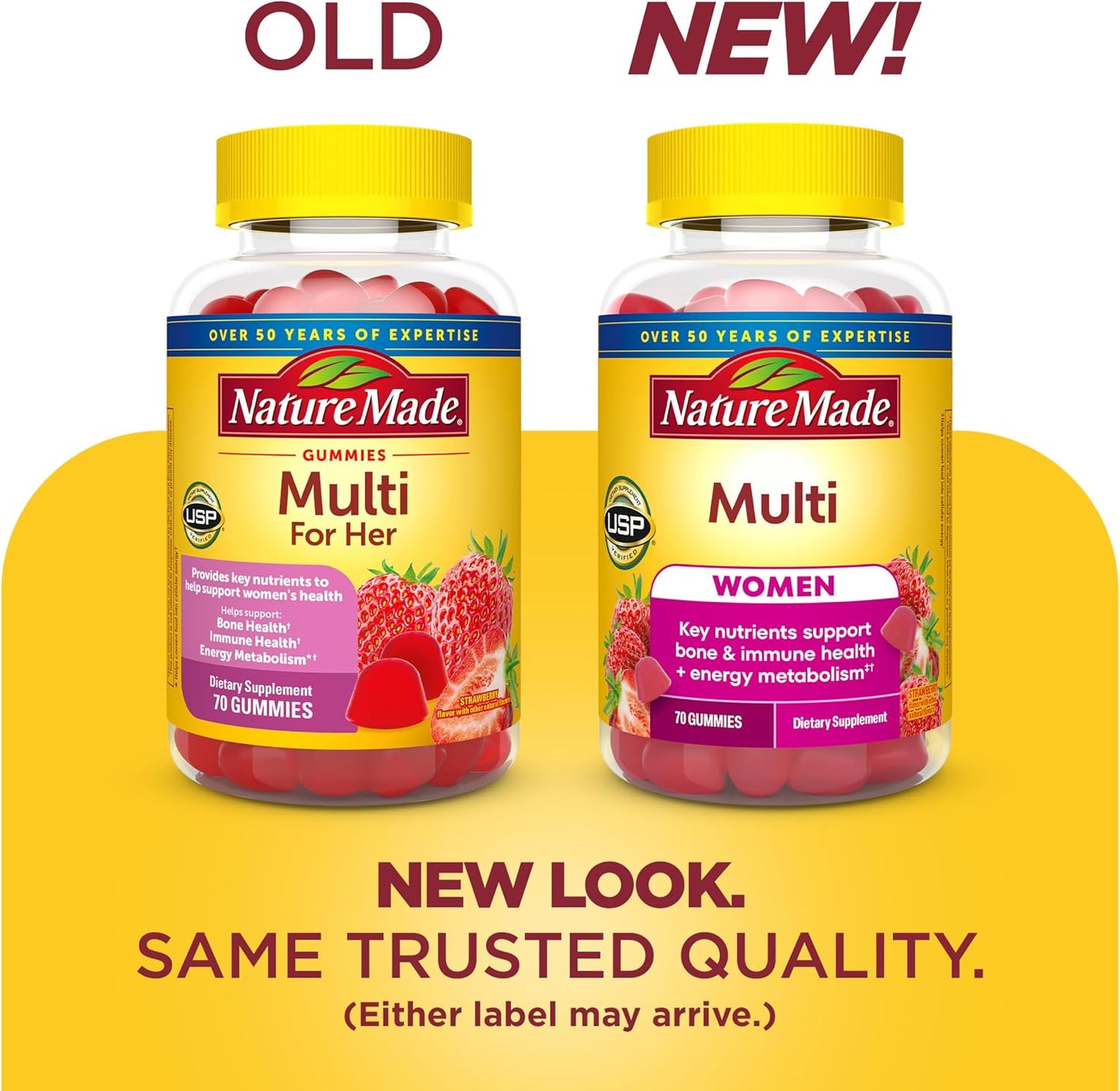 Nature Made Women's Multivitamin Gummies, 70 Count - görsel 2