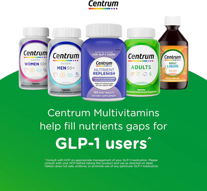 Centrum Silver Multivitamin for Adults 50+ - 80 Tablets