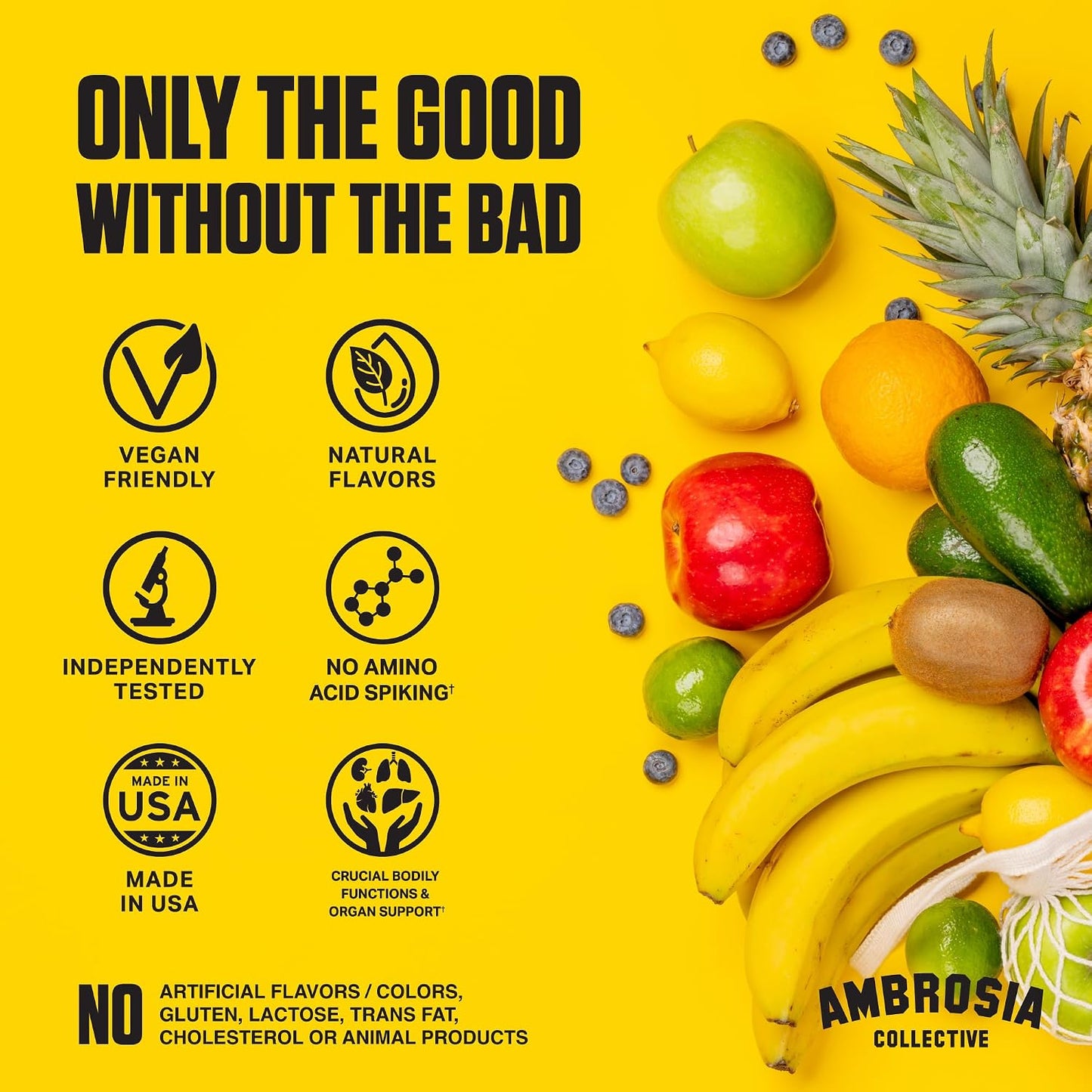 Ambrosia Superfood Organ & Cycle Support Powder – Apple Symphony, 30 Servings - görsel 5