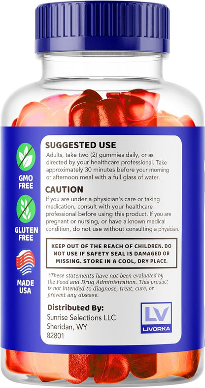 Microbio Keto ACV Gummies - 3 Pack (180 Gummies)