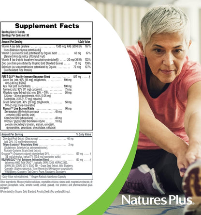 NaturesPlus AgeLoss First Day Healthy Immune Response - 90 Tablets