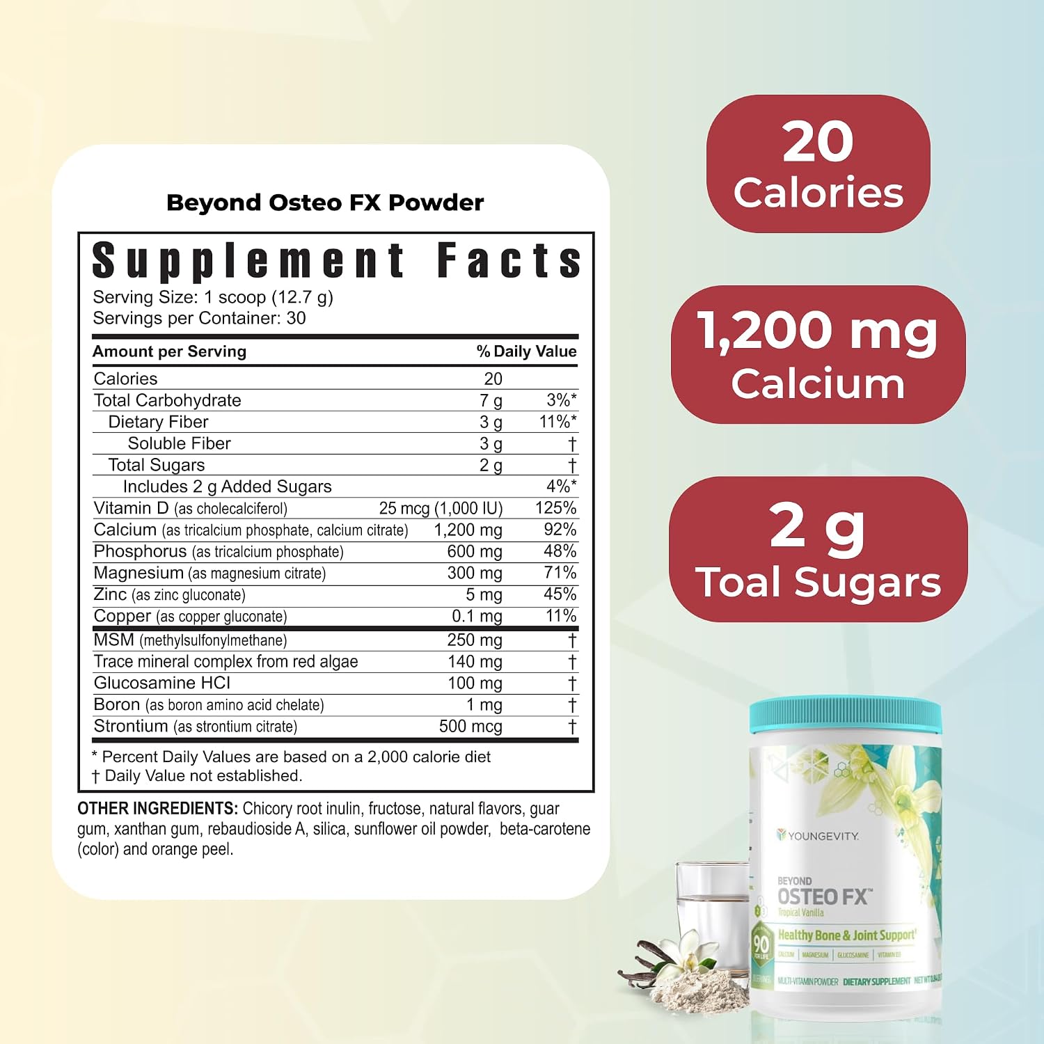 Youngevity Healthy Body Start Pak 2.0 | Complete All-in-One Nutrition | 60 Minerals, 16 Vitamins, 12 Amino Acids, 6 Essential Fatty Acids | Whole Foods, Pre/Probiotics + Bone Formula - görsel 3