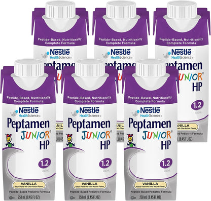 Peptamen Junior 1.2 hp Vanilla Paediatric Formula, 24 Count