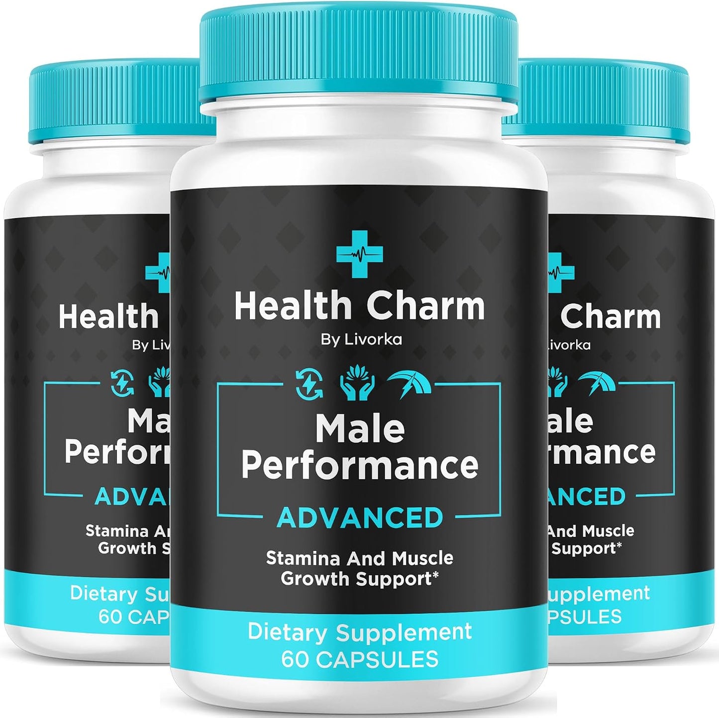Health Charm Men's Multivitamin Capsules (180 Capsules) - görsel 1
