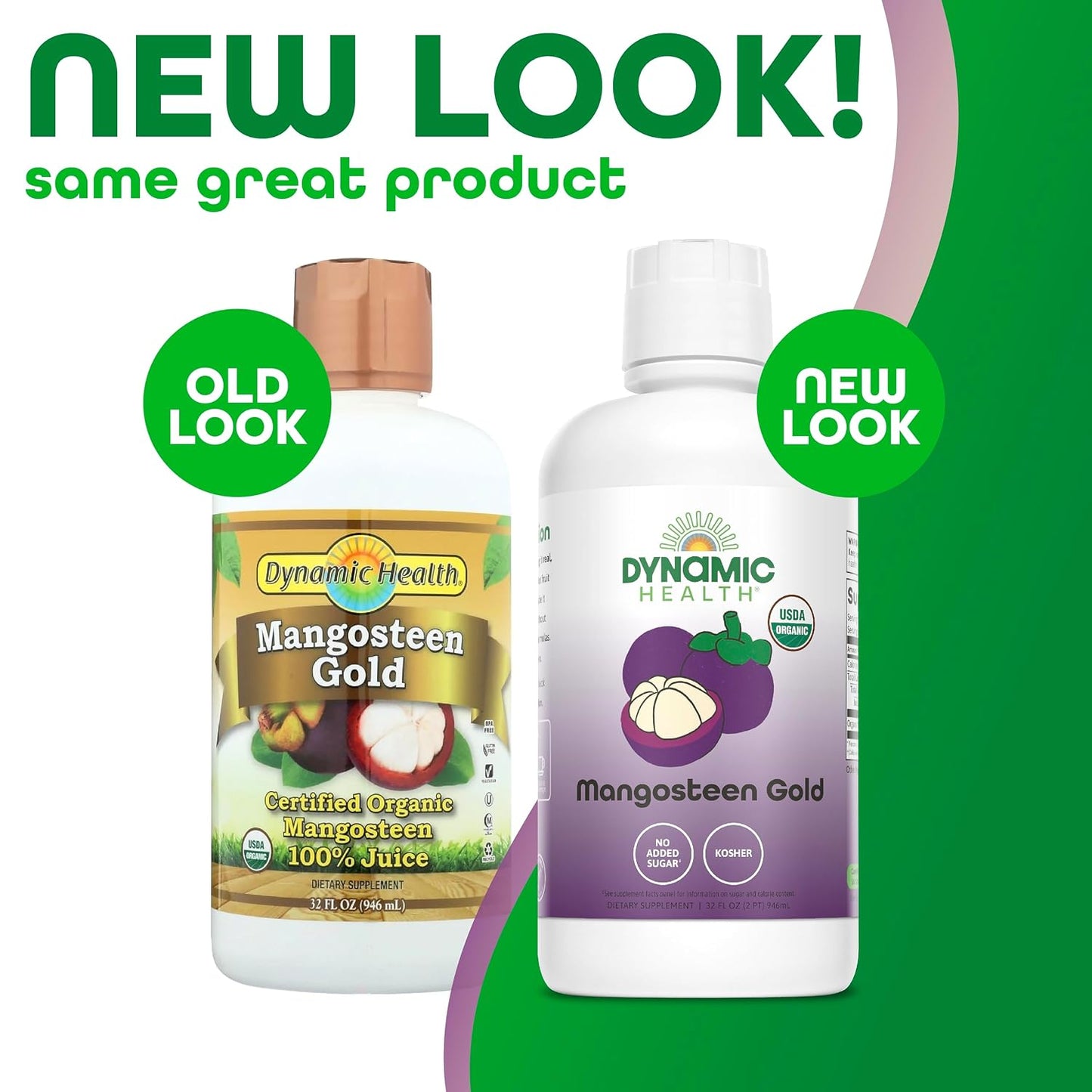Dynamic Health Organic Mangosteen Gold Juice, 946 ml - görsel 2