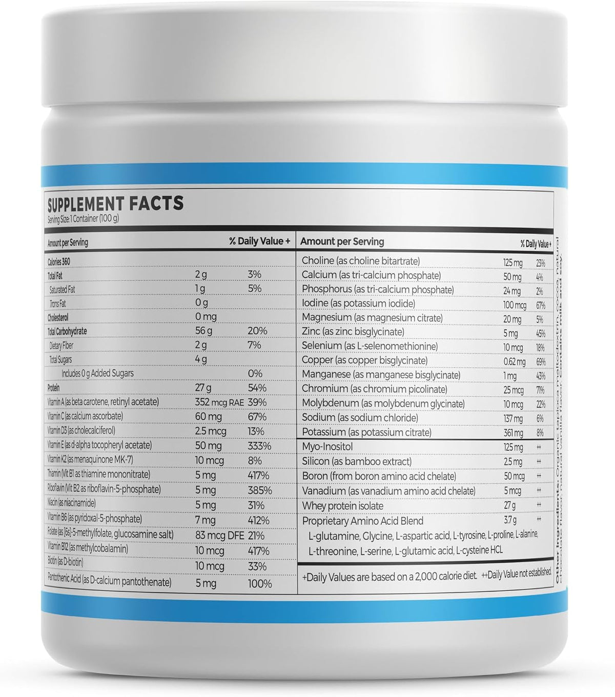 Absorb Plus Isolate Protein - Nutritional Supplement for Gentle Digestion, Extra Nutritional Support, Non-GMO, Gluten-Free, Lactose-Free, Casein-Free (100 g, Unsweetened Chocolate) - görsel 3