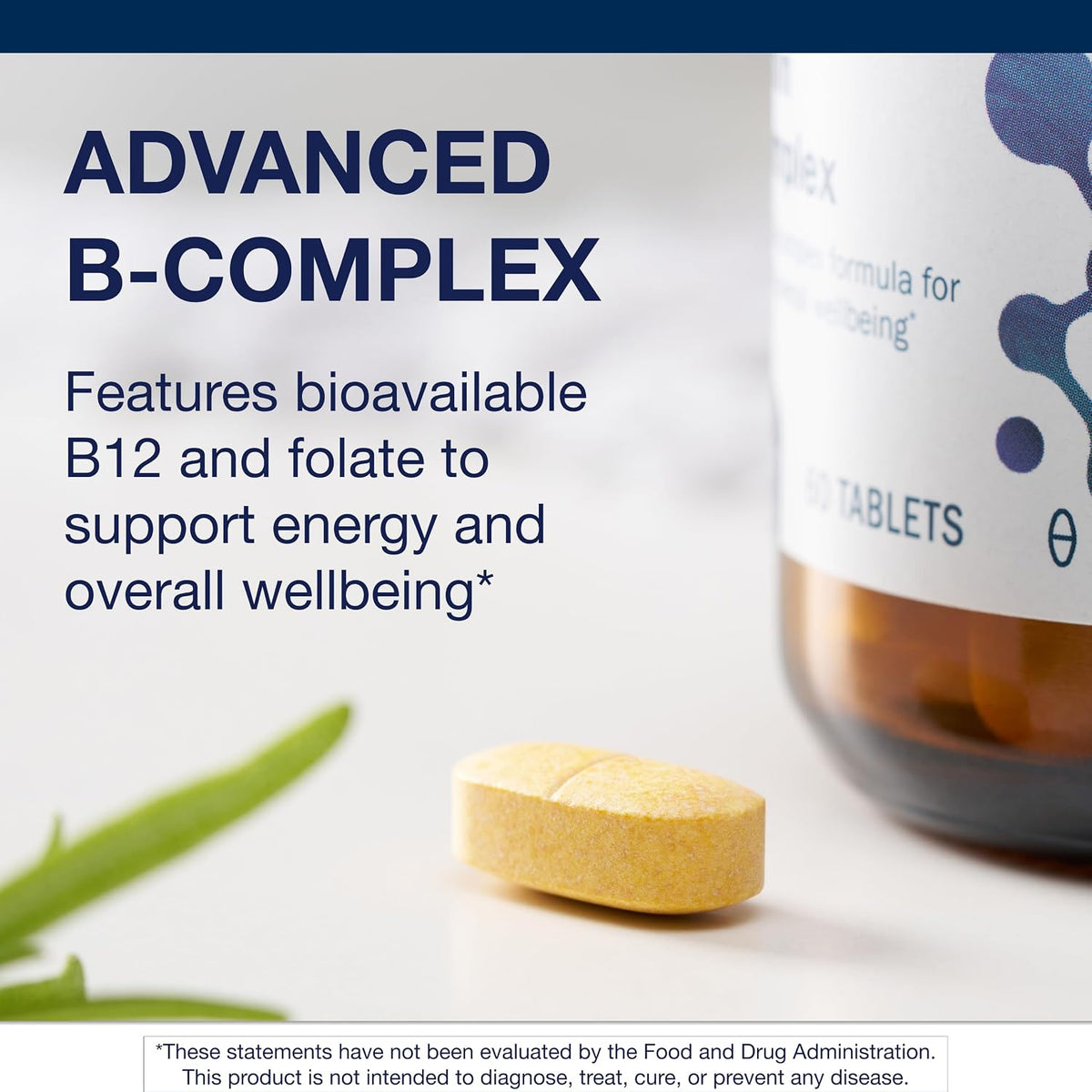 Metagenics Vitamin B-Complex – Active B6 and B12 with Folate, 60 Tablets - görsel 3