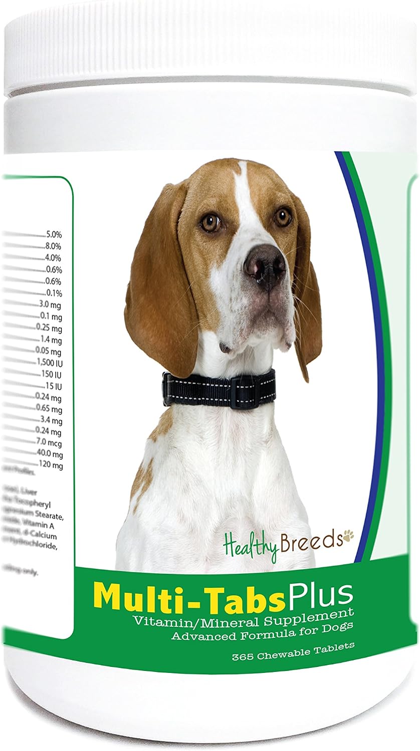 Healthy Breeds Multi-Tabs Plus Chewable Multivitamin Tablets for Dogs (365 Count) - görsel 1