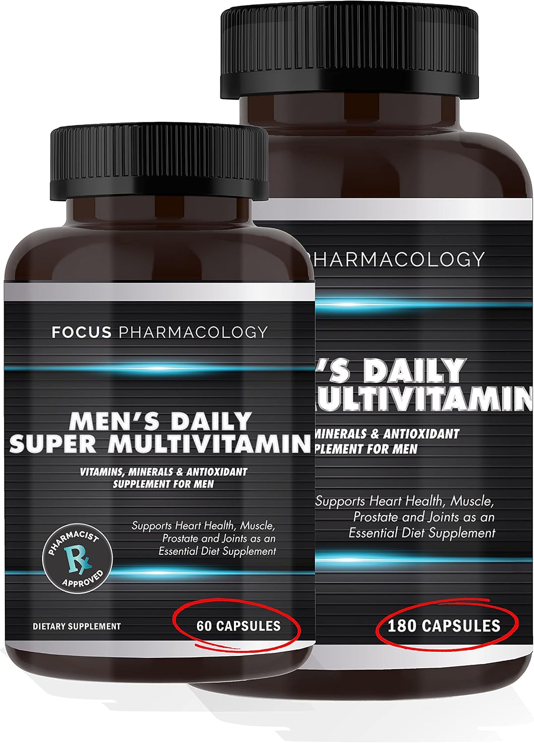 Men's Daily Super Multivitamin - 60 Tablets Blend of Vitamins, Minerals and Herbs - görsel 6