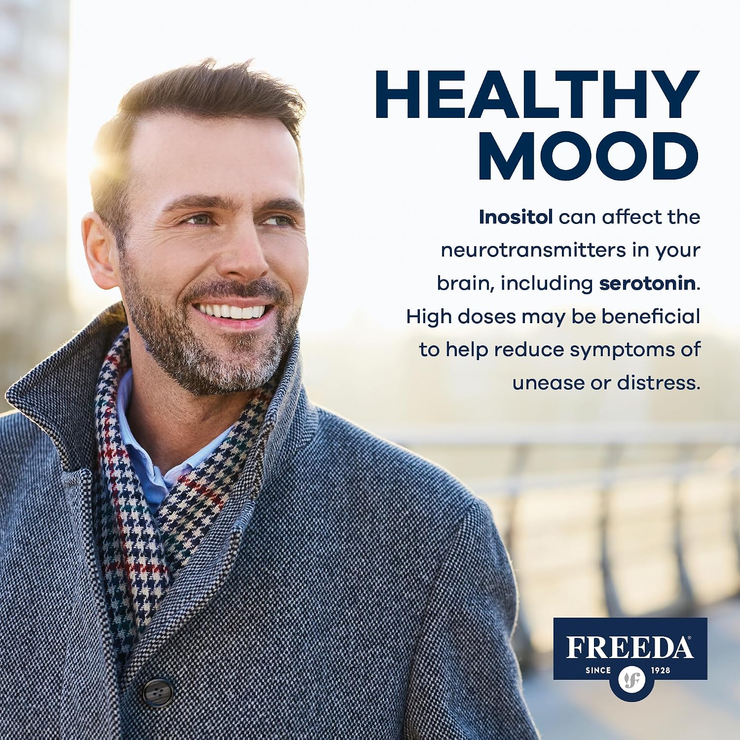 FREEDA Myo-Inositol 650mg – Mood, Calm and Wellness Support – 100 Capsules - görsel 4