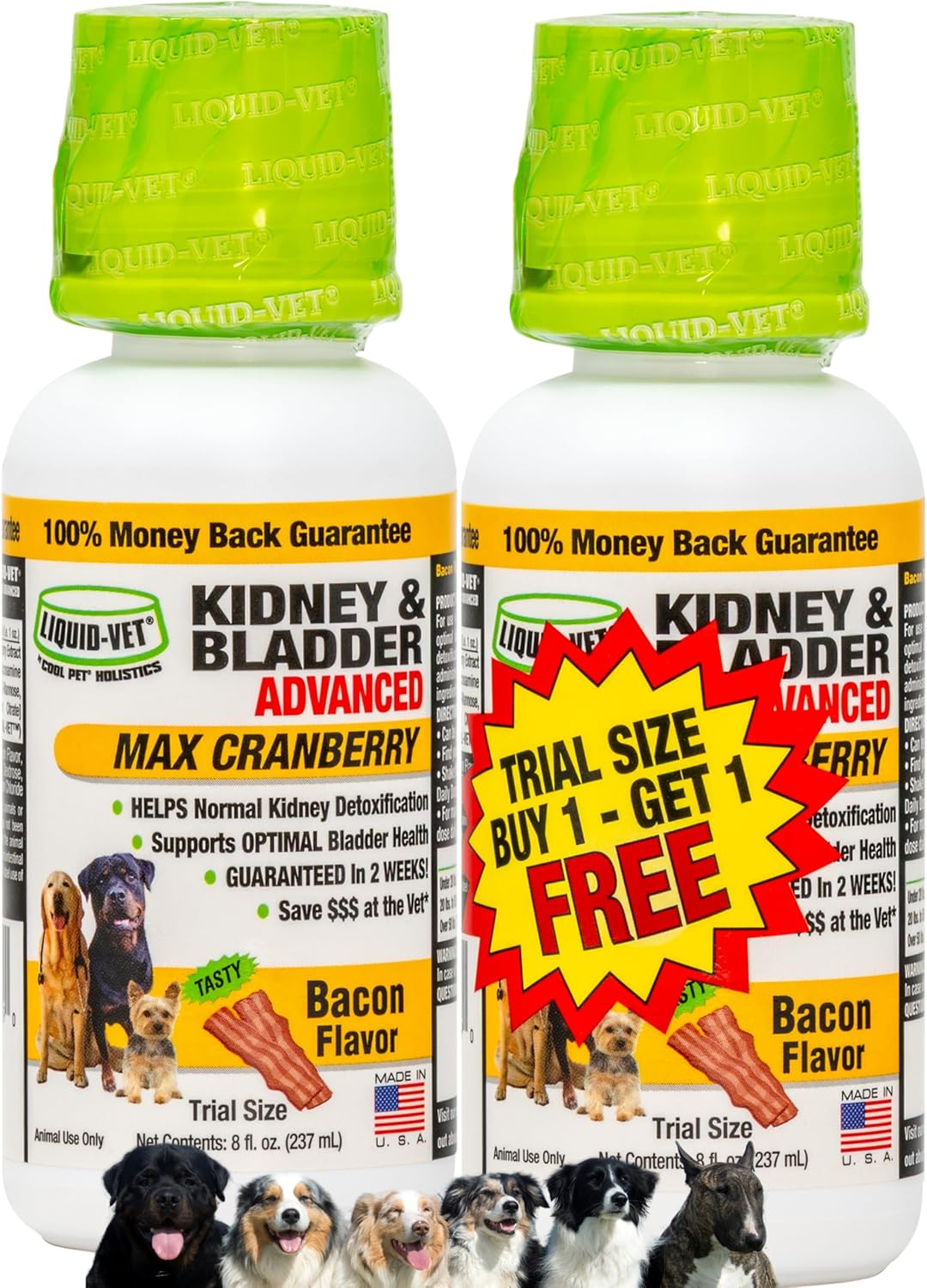 Premium Easy-Dose Liquid for Dogs with Cranberry & D-Mannose: Comprehensive Kidney & Bladder Support - görsel 9