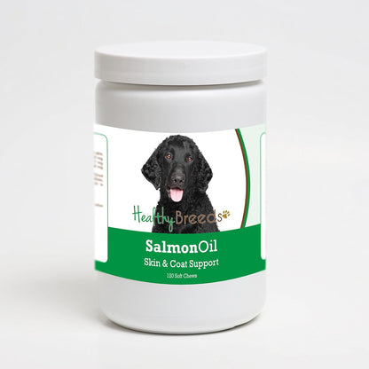 Healthy Breeds Curly-Coated Retriever Salmon Oil Soft Chews, 120 Count