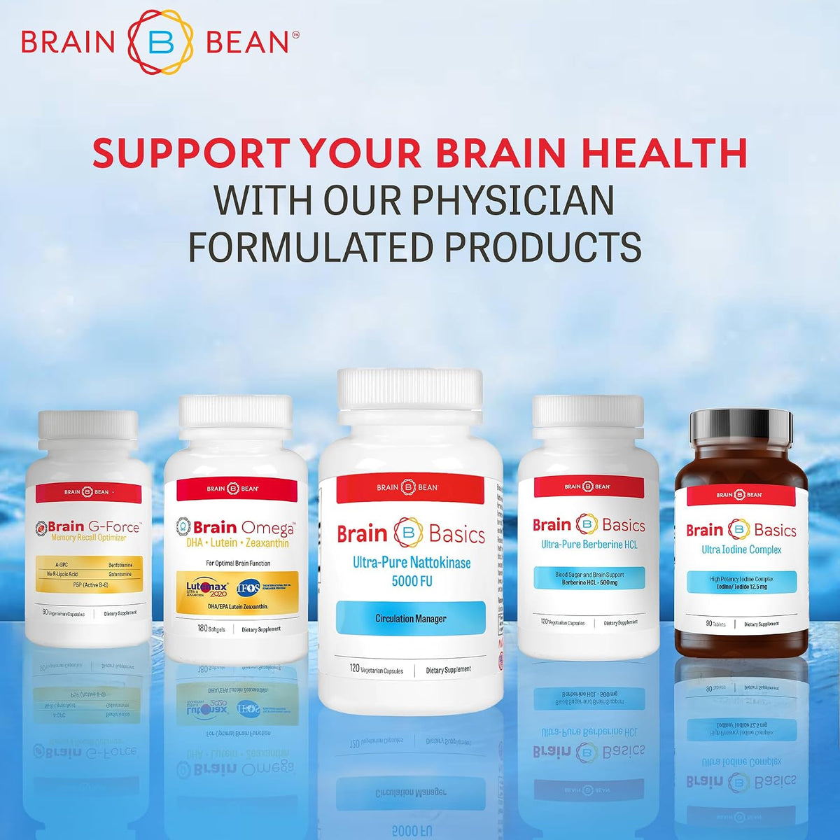Brain Basic Ultra-Pure Nattokinase 5000 FU – 120 Capsules – Natural Circulation Support with Highest Potency Available – Non-GMO, Vegan, Gluten-free - görsel 8