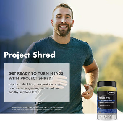 Anabolic Warfare Project Shred - Body Recomposition Formula with Botanicals