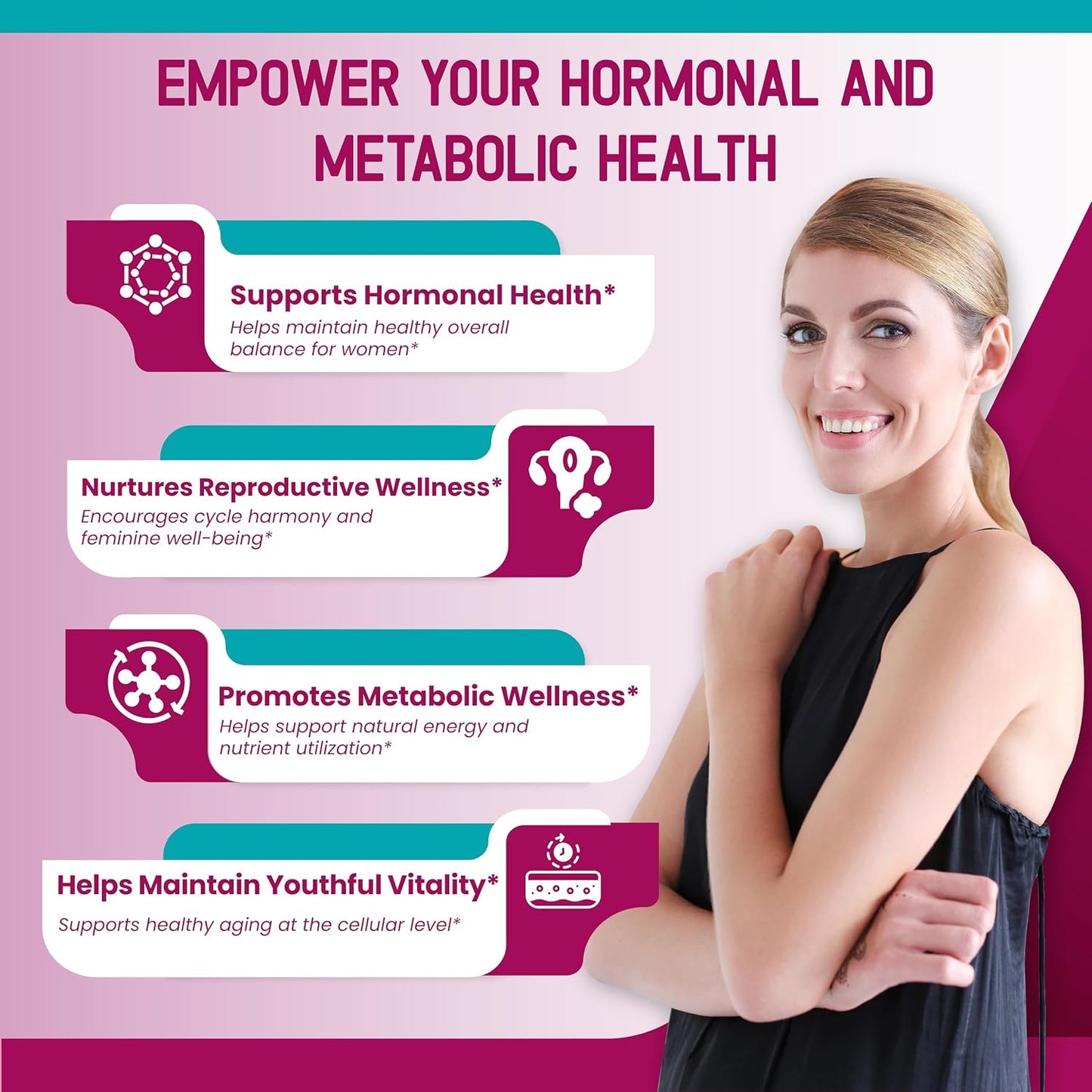 Myo-Inositol + D-Chiro Inositol Supplement – 12-in-1 Formula with Berberine, Cinnamon, Bitter Melon – 180 Capsules – Non-GM, Gluten-free - görsel 4