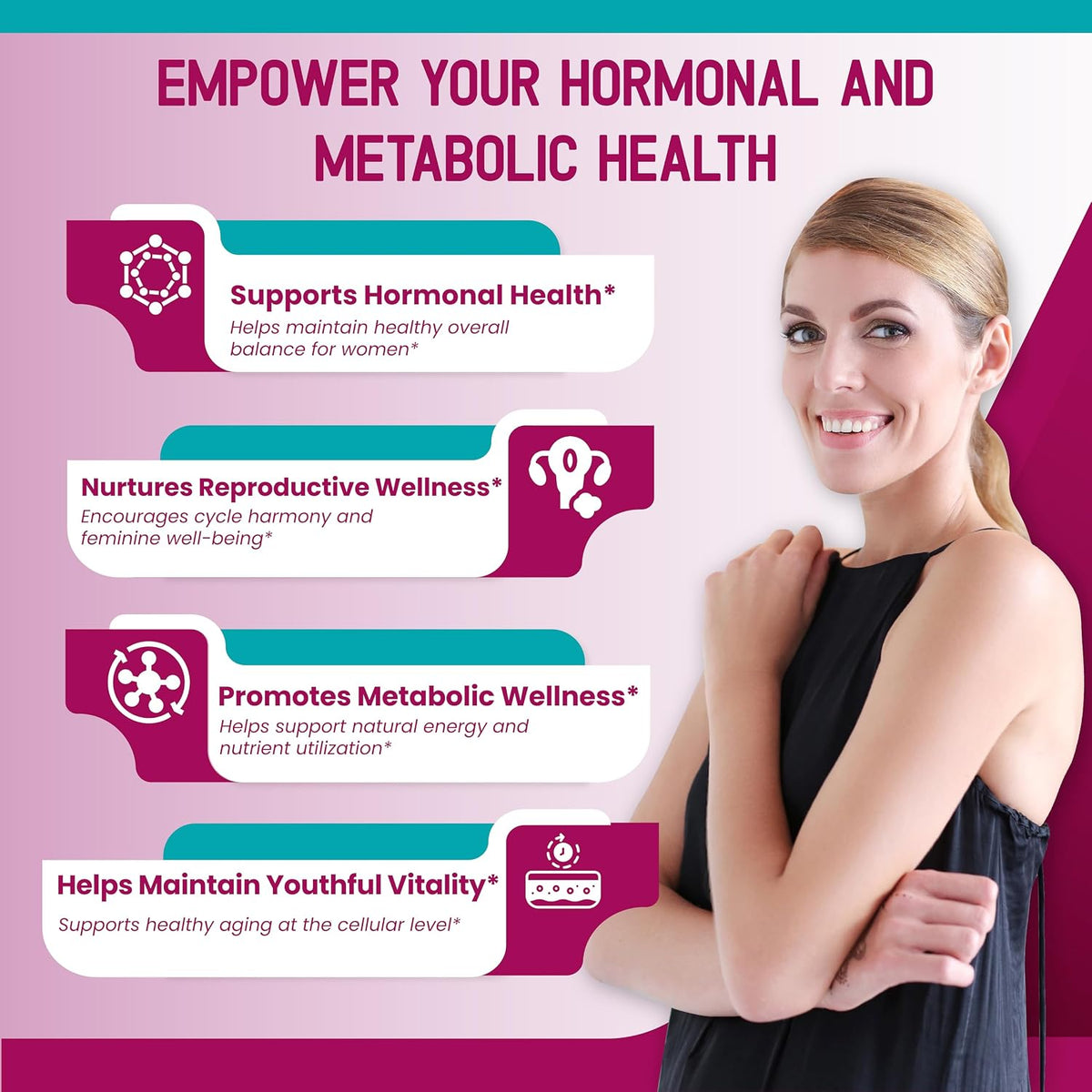 Myo-Inositol + D-Chiro Inositol Supplement – 12-in-1 Formula with Berberine, Cinnamon, Bitter Melon – 180 Capsules – Non-GM, Gluten-free - görsel 4