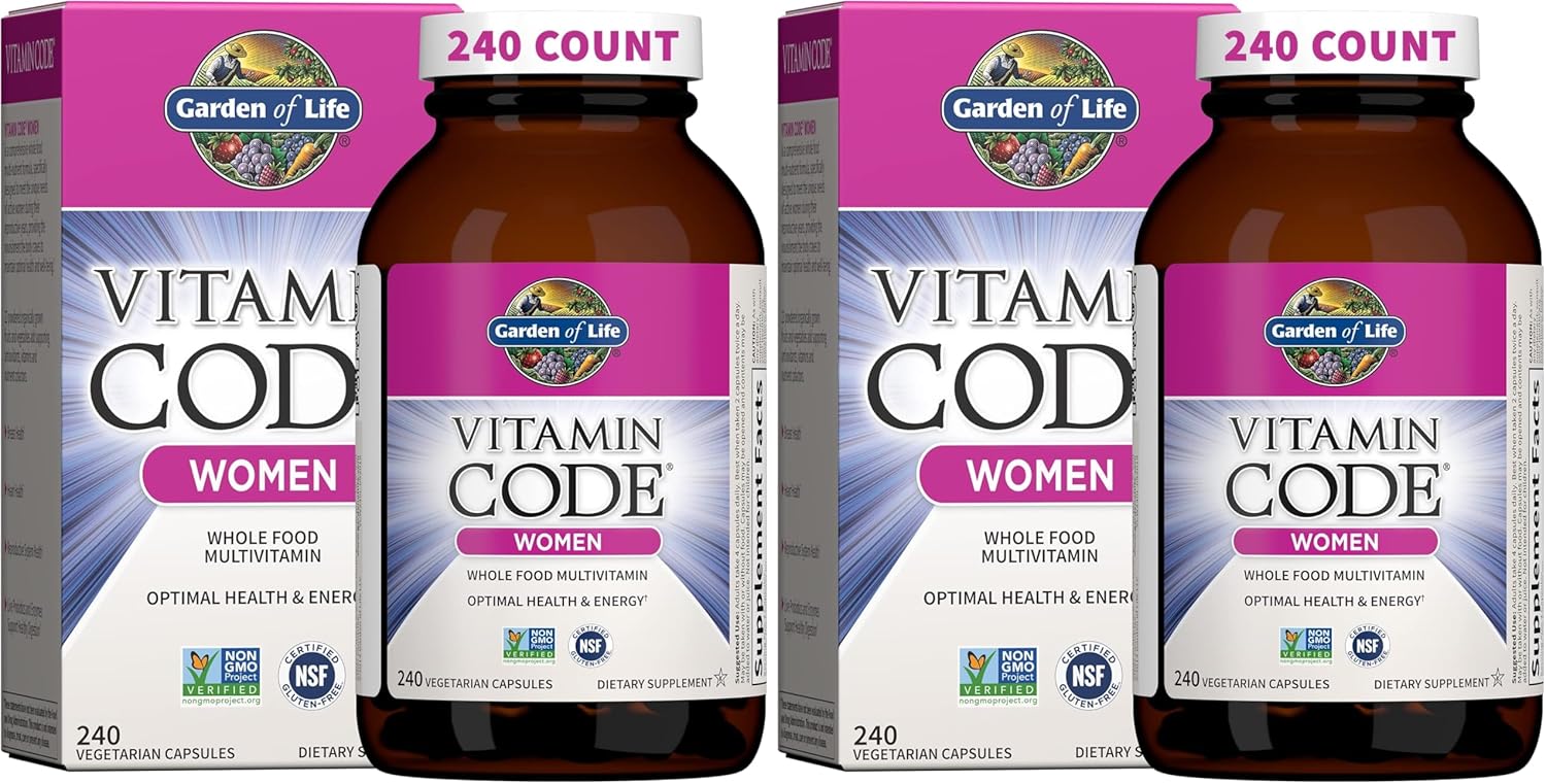 Garden of Life Vitamin Code Women's Multivitamin with Iron and Folate - görsel 9