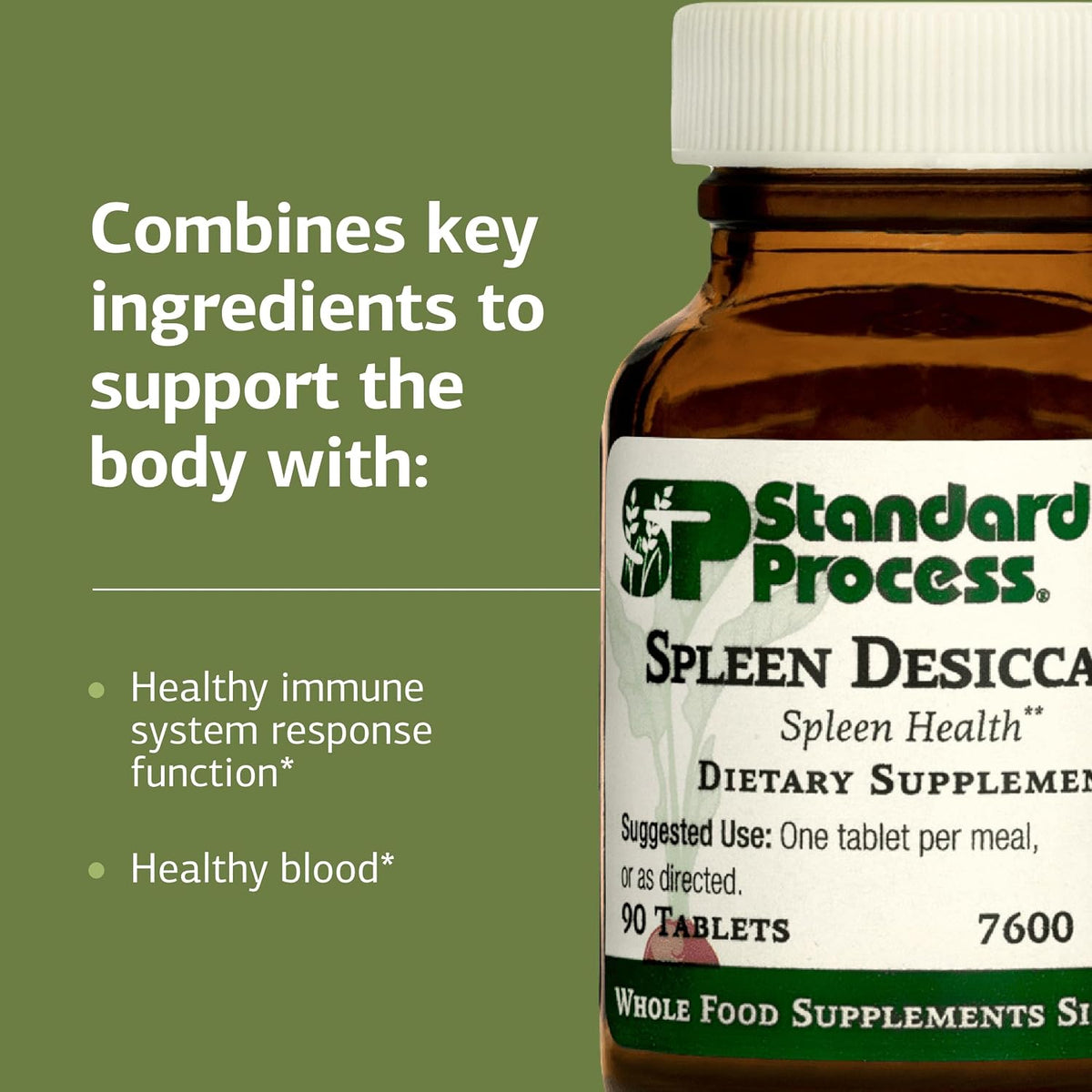 Standard Process Spleen Desiccated – 90 Tablets - görsel 4