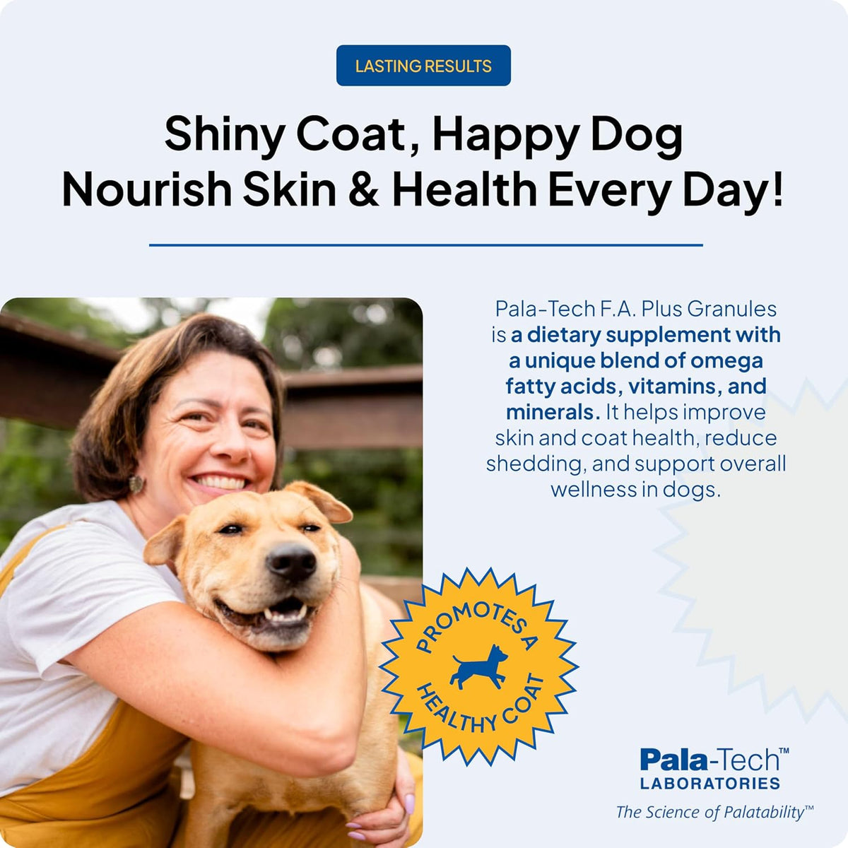 Pala-Tech Canine F.A Plus Granules - Dog Multivitamin with Omega Fatty Acids, Vitamins & Minerals - 650g - görsel 3