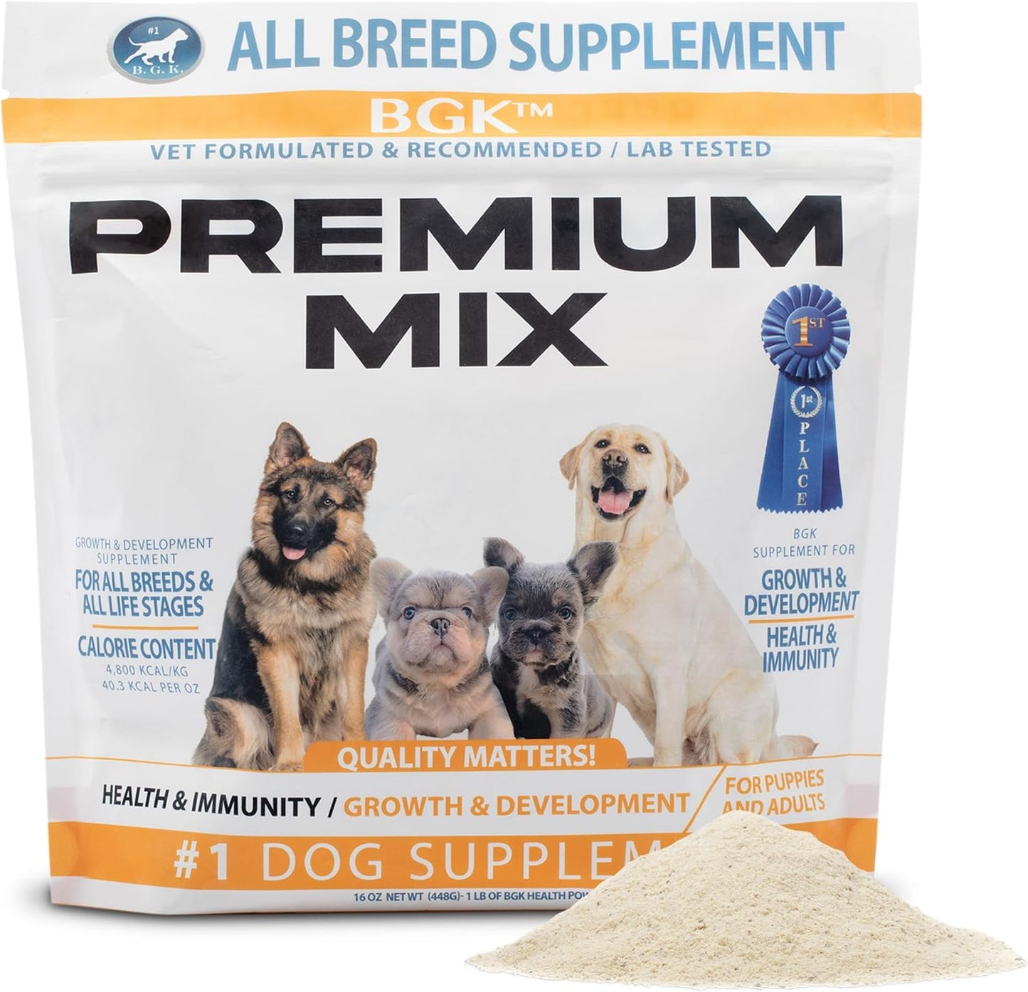 BGK Premium Mix Dog Multivitamin Powder (All Ages & Breeds) - görsel 1