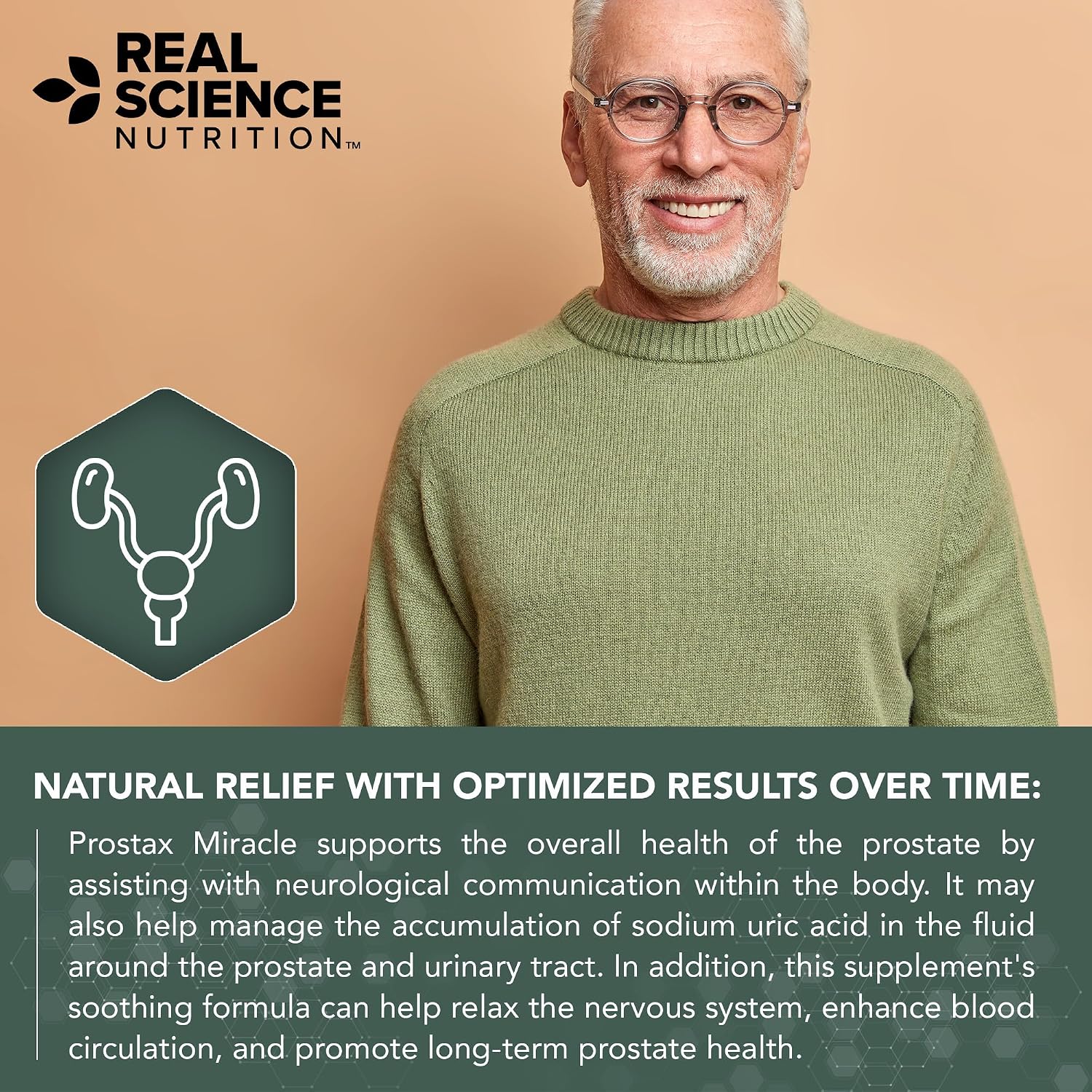Real Science Nutrition Prostax - Natural Bladder and Kidney Support Supplement for Men - görsel 6
