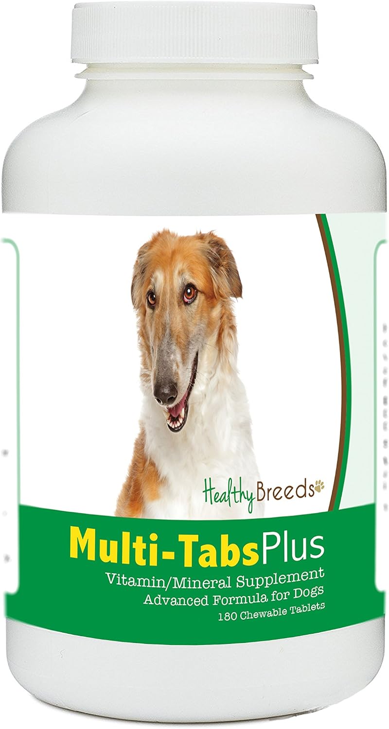 Healthy Breeds Borzois Multi-Tabs Plus Chewable Tablets 180 Count - görsel 1